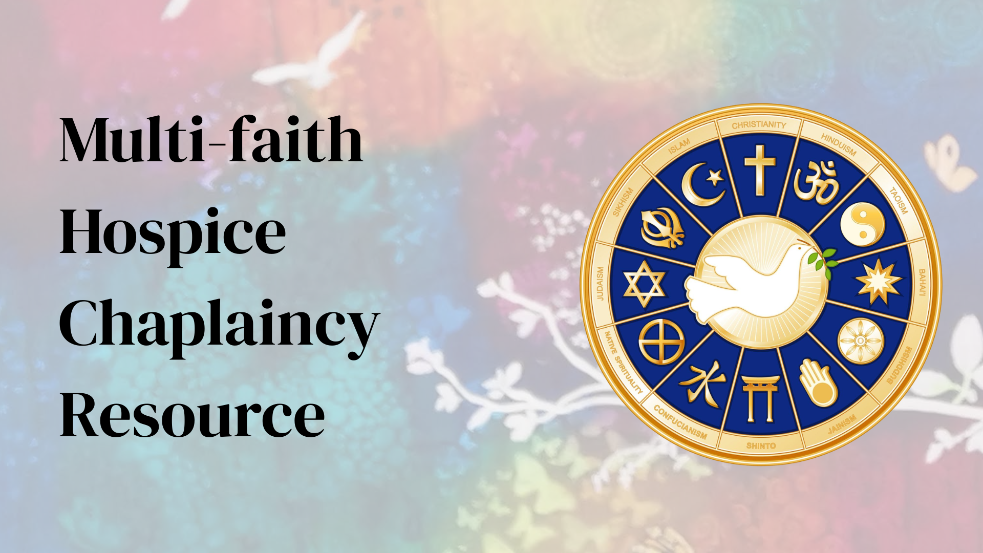 Multi-faith Hospice Chaplaincy Resources